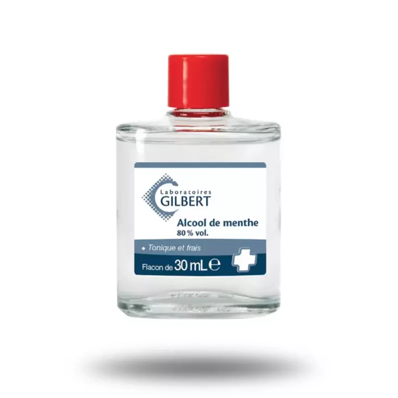 Flacon alcool de menthe Laboratoires Gilbert Flacon alcool de menthe Laboratoires Gilbert
