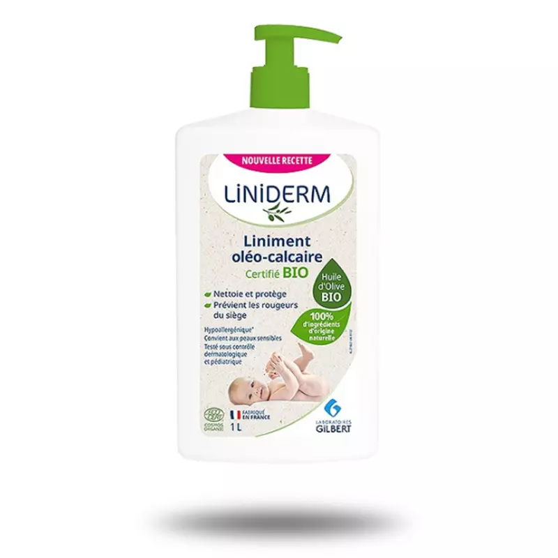 Flacon de 1L de Liniment certifié BIO LINIDERM