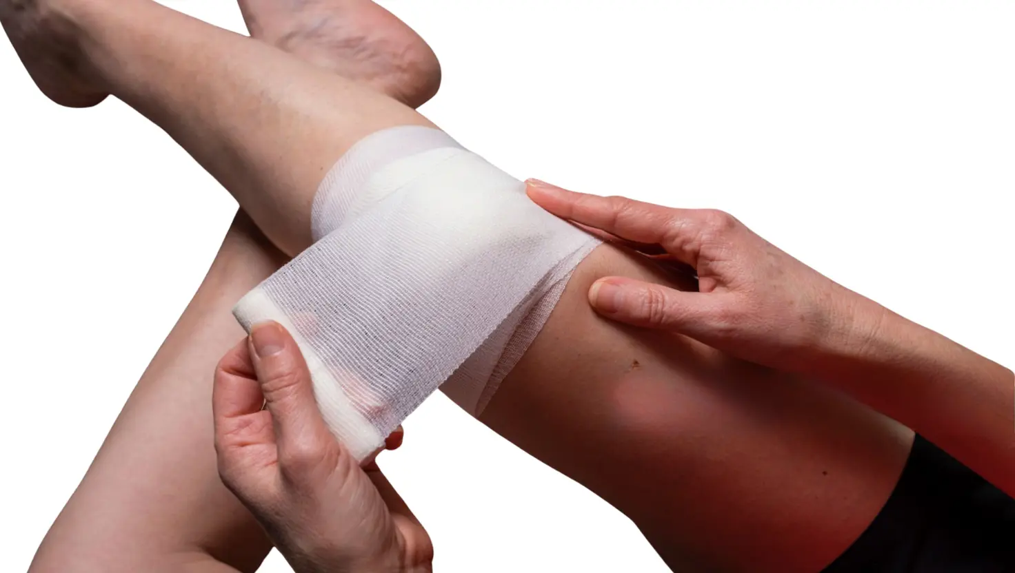 Pansements compressifs ou absorbants
